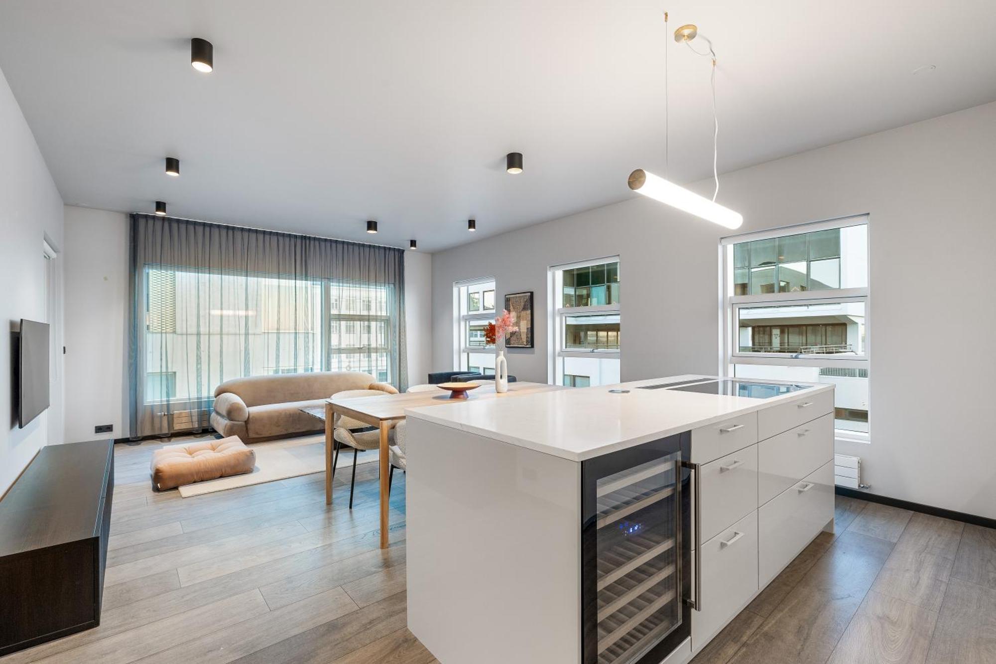 Harbour Lux 3Br & 2Ba In The Heart Of The City With Free Parking レイキャヴィーク エクステリア 写真